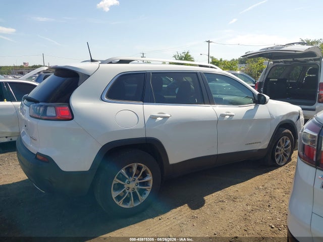 2021 Jeep Cherokee Latitude Lux 4x4 მანქანა იყიდება აუქციონზე, vin: 1C4PJMMX4MD145079, აუქციონის ნომერი: 45975305