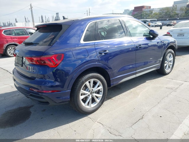 Aukcja sprzedaży 2025 Audi Q3 Premium 45 Tfsi S Line Quattro Tiptronic, vin: WA1DECF3XS1108560, numer aukcji: 45975331