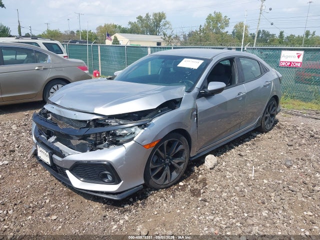 45975351 :رقم المزاد ، SHHFK7H40JU404003 vin ، 2018 Honda Civic Sport مزاد بيع