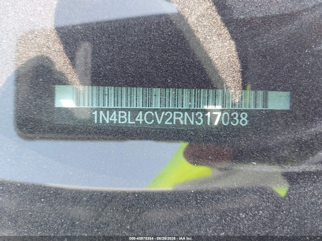 Aukcja sprzedaży 2024 Nissan Altima Sr Fwd, vin: 1N4BL4CV2RN317038, numer aukcji: 45975354