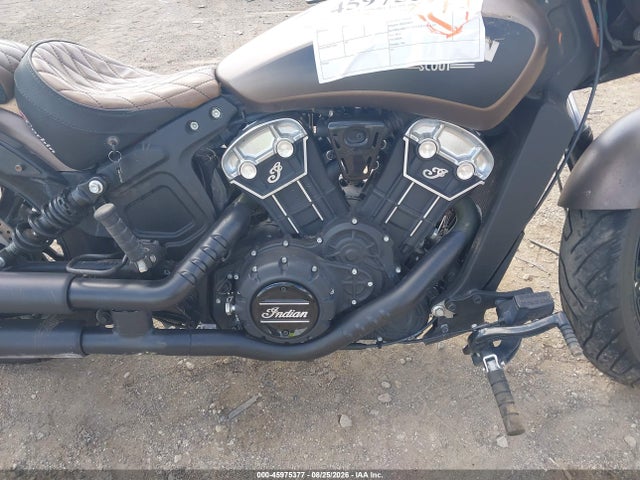 2018 Indian Motorcycle Co. Scout Bobber მანქანა იყიდება აუქციონზე, vin: 56KMTB001J3135261, აუქციონის ნომერი: 45975377