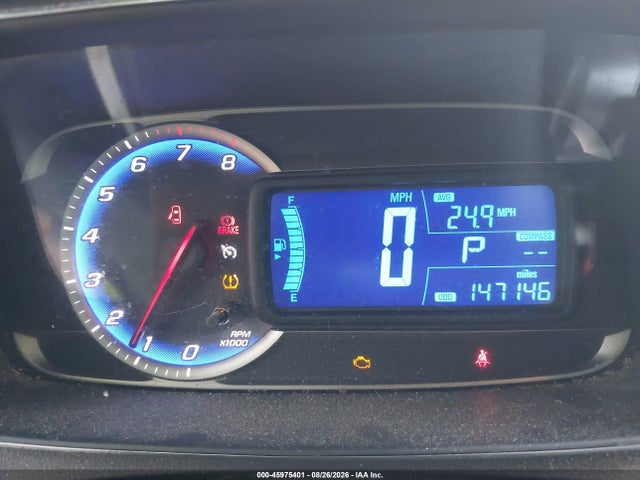 Aukcja sprzedaży 2016 Chevrolet Trax Lt, vin: KL7CJLSB5GB610451, numer aukcji: 45975401