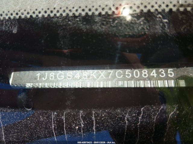 Продаж на аукціоні авто 2007 Jeep Grand Cherokee Laredo, vin: 1J8GS48KX7C508435, номер лоту: 45975423