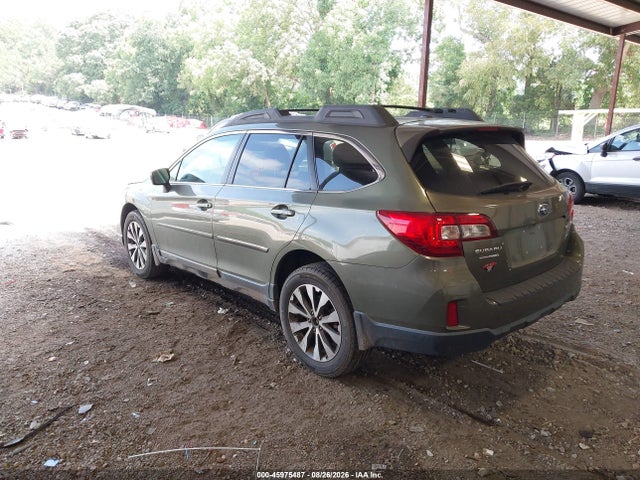 2015 Subaru Outback 2.5i Limited მანქანა იყიდება აუქციონზე, vin: 4S4BSBNC4F3329854, აუქციონის ნომერი: 45975487