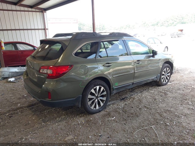 2015 Subaru Outback 2.5i Limited მანქანა იყიდება აუქციონზე, vin: 4S4BSBNC4F3329854, აუქციონის ნომერი: 45975487