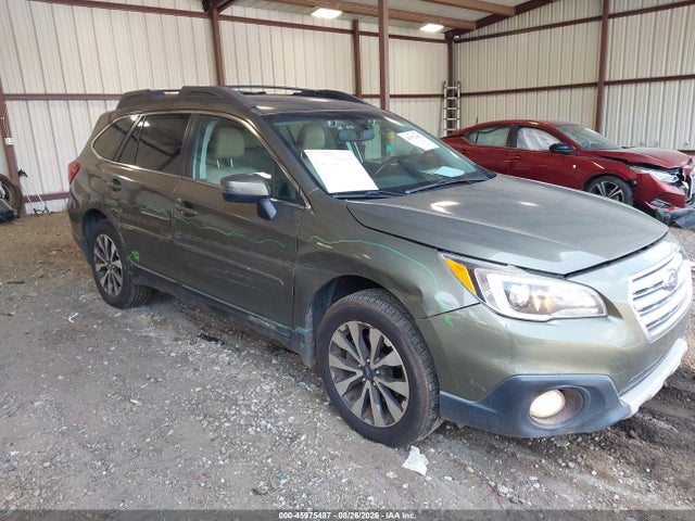 2015 Subaru Outback 2.5i Limited მანქანა იყიდება აუქციონზე, vin: 4S4BSBNC4F3329854, აუქციონის ნომერი: 45975487