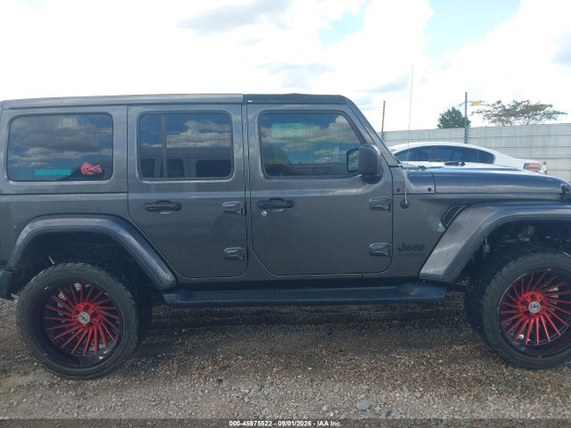 2021 Jeep Wrangler Unlimited Sahara Altitude 4x4 მანქანა იყიდება აუქციონზე, vin: 1C4HJXEN0MW649149, აუქციონის ნომერი: 45975522