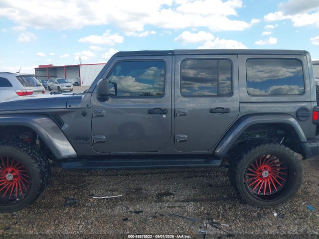 2021 Jeep Wrangler Unlimited Sahara Altitude 4x4 მანქანა იყიდება აუქციონზე, vin: 1C4HJXEN0MW649149, აუქციონის ნომერი: 45975522