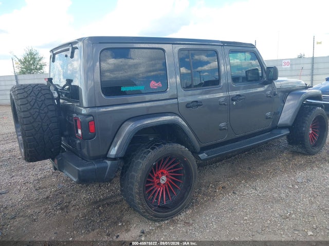 2021 Jeep Wrangler Unlimited Sahara Altitude 4x4 მანქანა იყიდება აუქციონზე, vin: 1C4HJXEN0MW649149, აუქციონის ნომერი: 45975522