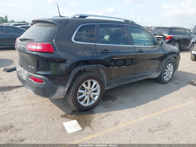 Продаж на аукціоні авто 2017 Jeep Cherokee Limited 4x4, vin: 1C4PJMDB3HD228822, номер лоту: 45975537
