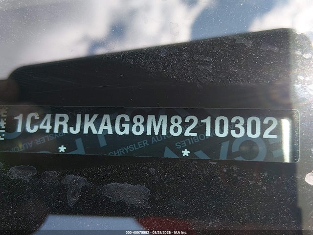 Продажа на аукционе авто 2021 Jeep Grand Cherokee L Altitude 4x4, vin: 1C4RJKAG8M8210302, номер лота: 45975552