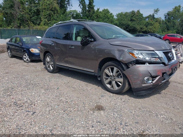 Auction sale of the 2013 Nissan Pathfinder Platinum, vin: 5N1AR2MN1DC666876, lot number: 45975579