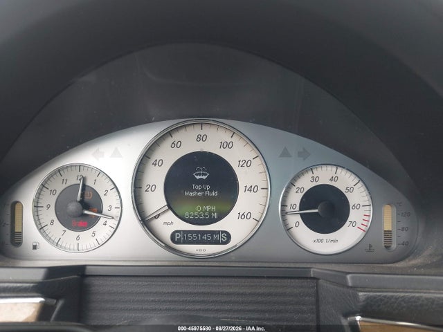 45975580 :رقم المزاد ، WDBUF87X89B365480 vin ، 2009 Mercedes-benz E 350 4matic مزاد بيع