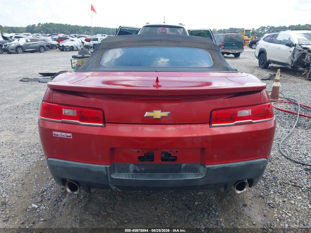 2015 Chevrolet Camaro 1lt მანქანა იყიდება აუქციონზე, vin: 2G1FD3D36F9259538, აუქციონის ნომერი: 45975594
