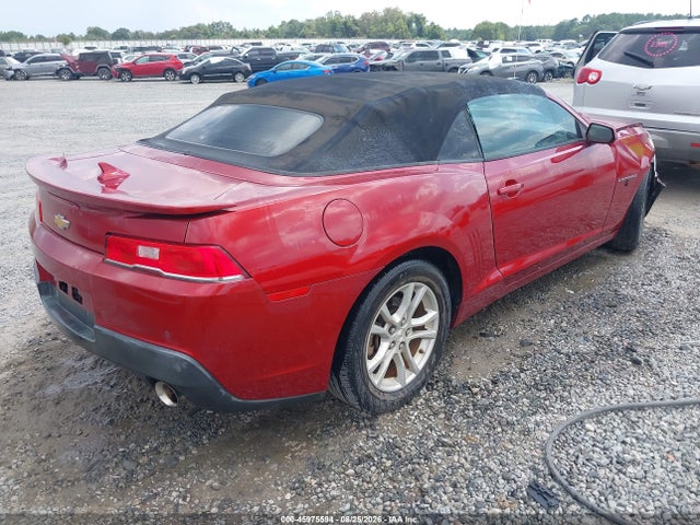 2015 Chevrolet Camaro 1lt მანქანა იყიდება აუქციონზე, vin: 2G1FD3D36F9259538, აუქციონის ნომერი: 45975594
