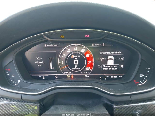 Продажа на аукционе авто 2019 Audi Rs 5 2.9t, vin: WUABWCF53KA902105, номер лота: 45975618