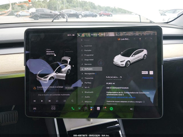 Продаж на аукціоні авто 2017 Tesla Model 3 Long Range/standard, vin: 5YJ3E1EA8HF002629, номер лоту: 45975675