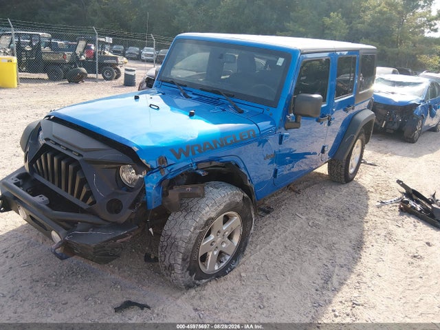 2015 Jeep Wrangler Unlimited Sport მანქანა იყიდება აუქციონზე, vin: 1C4BJWDG0FL523218, აუქციონის ნომერი: 45975697