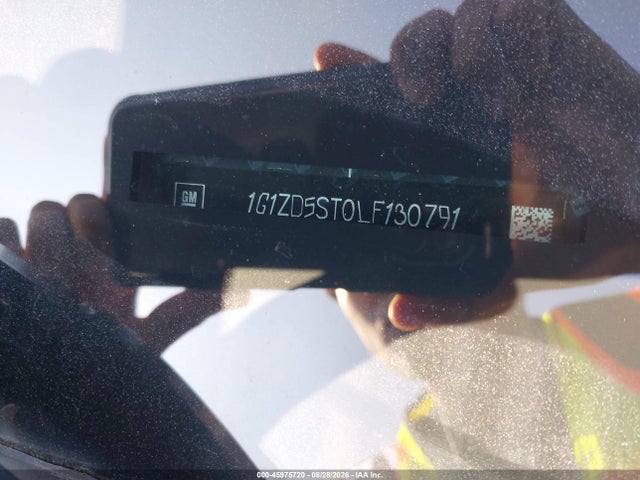 Продажа на аукционе авто 2020 Chevrolet Malibu Fwd Lt, vin: 1G1ZD5ST0LF130791, номер лота: 45975720