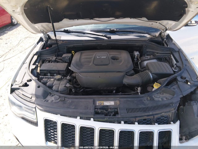 2016 Jeep Grand Cherokee Overland მანქანა იყიდება აუქციონზე, vin: 1C4RJECG2GC314560, აუქციონის ნომერი: 45975752