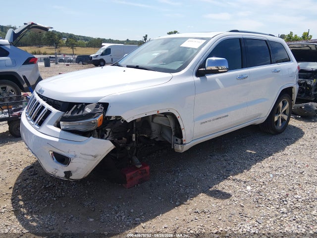 2016 Jeep Grand Cherokee Overland მანქანა იყიდება აუქციონზე, vin: 1C4RJECG2GC314560, აუქციონის ნომერი: 45975752