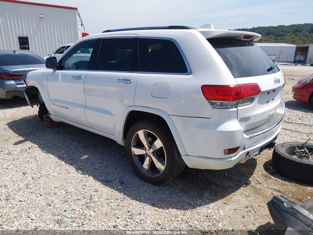 2016 Jeep Grand Cherokee Overland მანქანა იყიდება აუქციონზე, vin: 1C4RJECG2GC314560, აუქციონის ნომერი: 45975752
