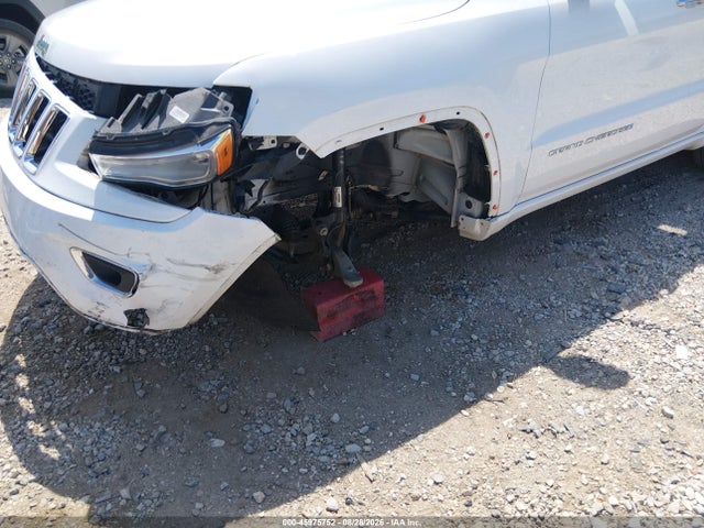 2016 Jeep Grand Cherokee Overland მანქანა იყიდება აუქციონზე, vin: 1C4RJECG2GC314560, აუქციონის ნომერი: 45975752