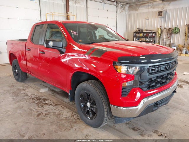 2022 Chevrolet Silverado 1500 4wd  Standard Bed Wt მანქანა იყიდება აუქციონზე, vin: 1GCRDAEK3NZ506971, აუქციონის ნომერი: 45975885