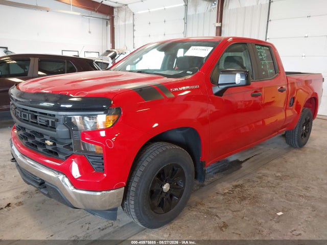2022 Chevrolet Silverado 1500 4wd  Standard Bed Wt მანქანა იყიდება აუქციონზე, vin: 1GCRDAEK3NZ506971, აუქციონის ნომერი: 45975885
