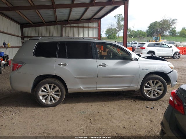 45975957 :رقم المزاد ، JTEBW3EH1A2038152 vin ، 2010 Toyota Highlander Hybrid Base V6 مزاد بيع