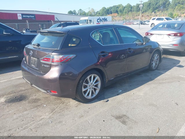 45975961 :رقم المزاد ، JTHKD5BHXD2142748 vin ، 2013 Lexus Ct 200h مزاد بيع