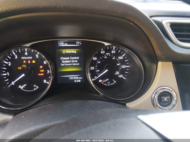 Aukcja sprzedaży 2016 Nissan Rogue Sv, vin: KNMAT2MT2GP593390, numer aukcji: 45975982