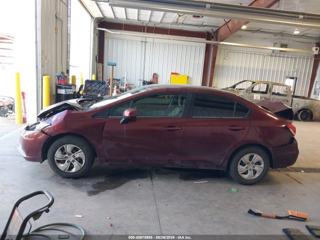 Aukcja sprzedaży 2013 Honda Civic Lx, vin: 19XFB2F53DE092852, numer aukcji: 45975988