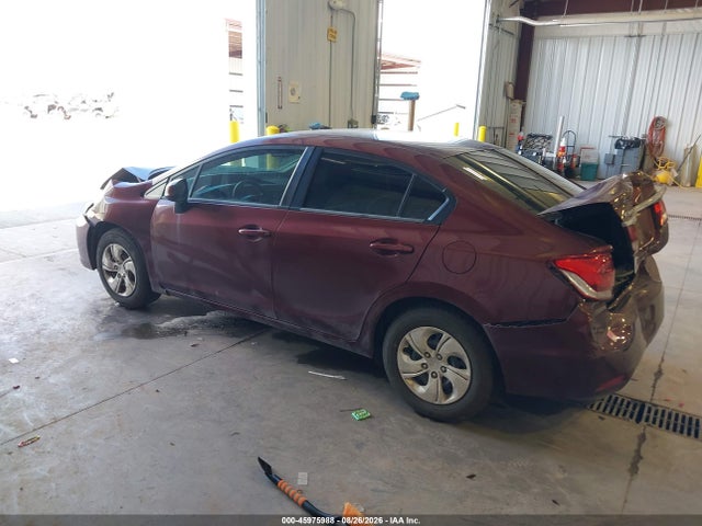 Aukcja sprzedaży 2013 Honda Civic Lx, vin: 19XFB2F53DE092852, numer aukcji: 45975988