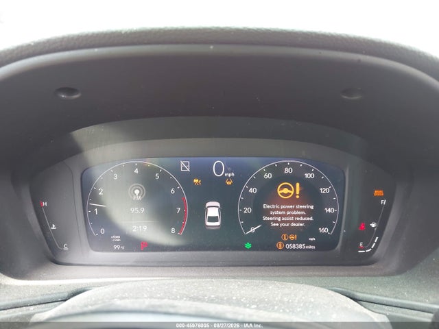 45976005 :رقم المزاد ، 1HGCY1F37RA013110 vin ، 2024 Honda Accord Ex مزاد بيع