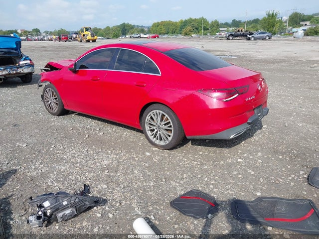 Aukcja sprzedaży 2020 Mercedes-benz Cla 250 4matic, vin: WDD5J4HB4LN066421, numer aukcji: 45976077