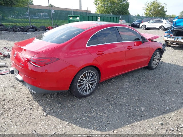 Aukcja sprzedaży 2020 Mercedes-benz Cla 250 4matic, vin: WDD5J4HB4LN066421, numer aukcji: 45976077