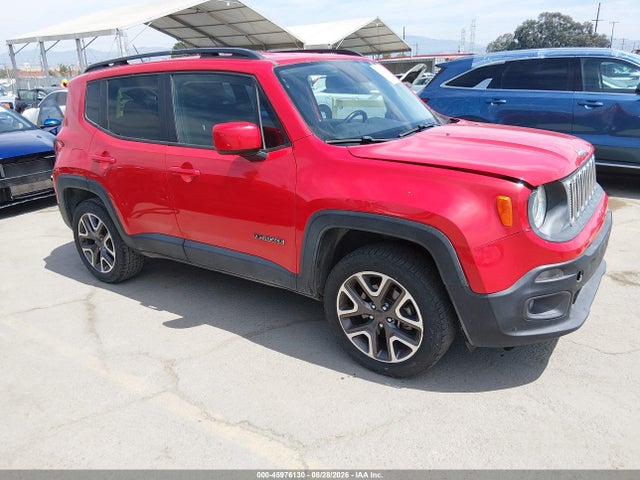 Продаж на аукціоні авто 2017 Jeep Renegade Latitude 4x4, vin: ZACCJBBB3HPE96423, номер лоту: 45976130