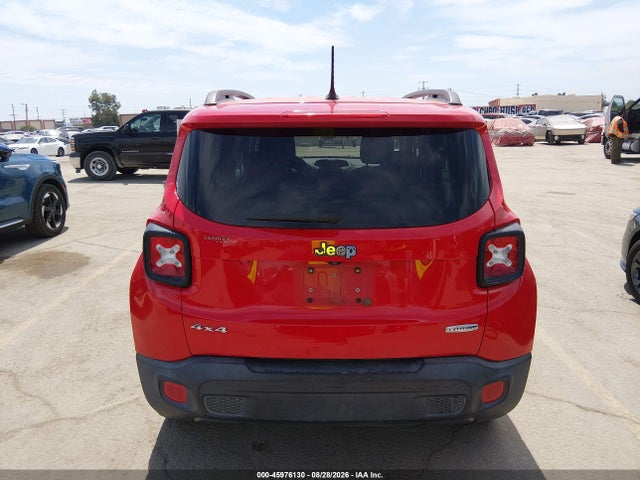 Продаж на аукціоні авто 2017 Jeep Renegade Latitude 4x4, vin: ZACCJBBB3HPE96423, номер лоту: 45976130