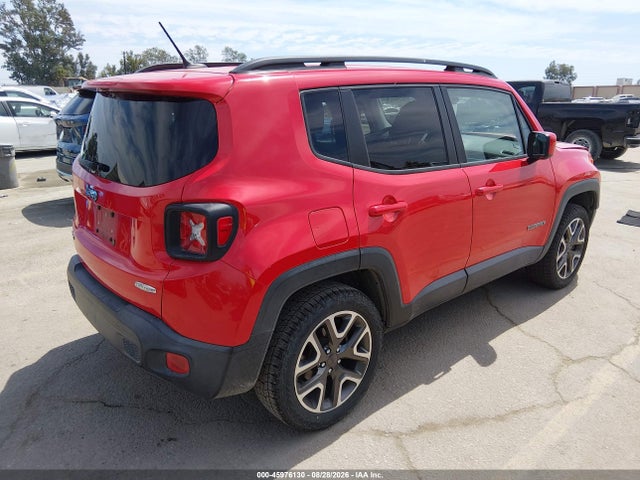 Продаж на аукціоні авто 2017 Jeep Renegade Latitude 4x4, vin: ZACCJBBB3HPE96423, номер лоту: 45976130