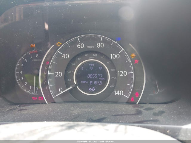 45976160 :رقم المزاد ، 2HKRM3H30EH502707 vin ، 2014 Honda Cr-v Lx مزاد بيع