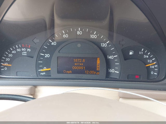 Aukcja sprzedaży 2002 Mercedes-benz C 240, vin: WDBRF61J42F284182, numer aukcji: 45976179
