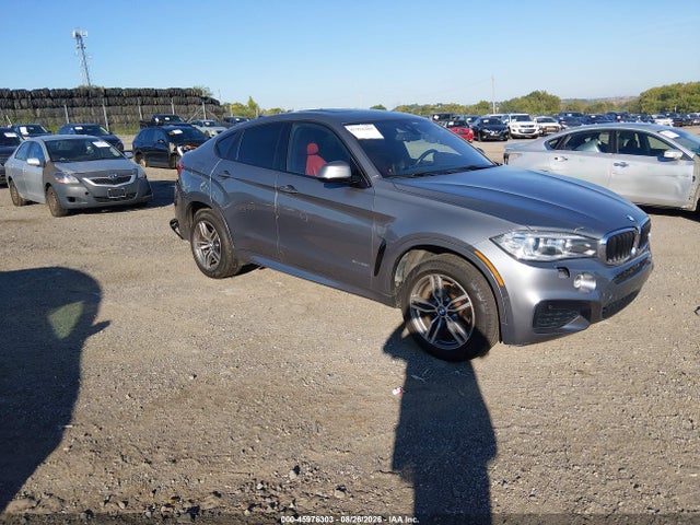 2016 Bmw X6 Xdrive35i მანქანა იყიდება აუქციონზე, vin: 5UXKU2C57G0N81697, აუქციონის ნომერი: 45976303