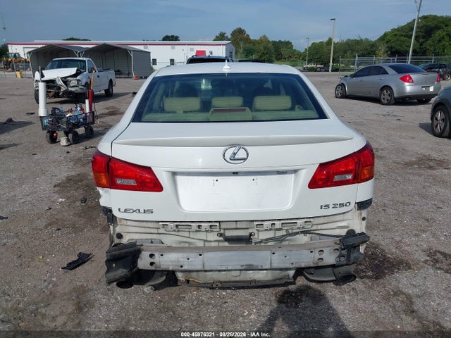 45976321 :رقم المزاد ، JTHBK262772039978 vin ، 2007 Lexus Is 250 مزاد بيع