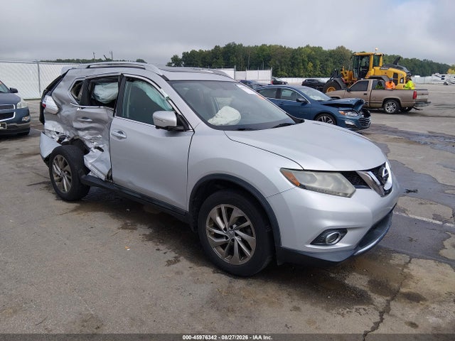 Auction sale of the 2015 Nissan Rogue Sl, vin: 5N1AT2MVXFC841646, lot number: 45976342