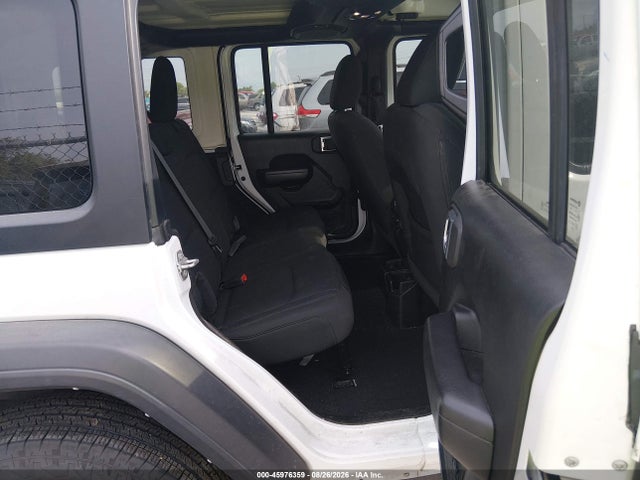 45976359 :رقم المزاد ، 1C4HJXDG1MW763485 vin ، 2021 Jeep Wrangler Unlimited Sport S 4x4 مزاد بيع