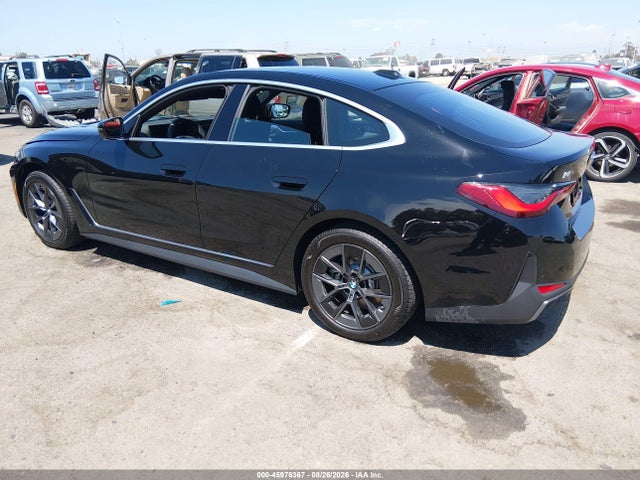 Aukcja sprzedaży 2026 Bmw I4 Gran Coupe Edrive40, vin: WBY63HD04TFW91480, numer aukcji: 45976367