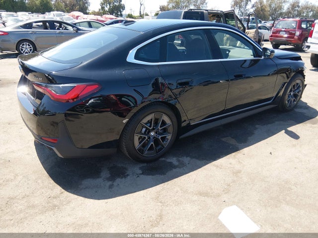Aukcja sprzedaży 2026 Bmw I4 Gran Coupe Edrive40, vin: WBY63HD04TFW91480, numer aukcji: 45976367
