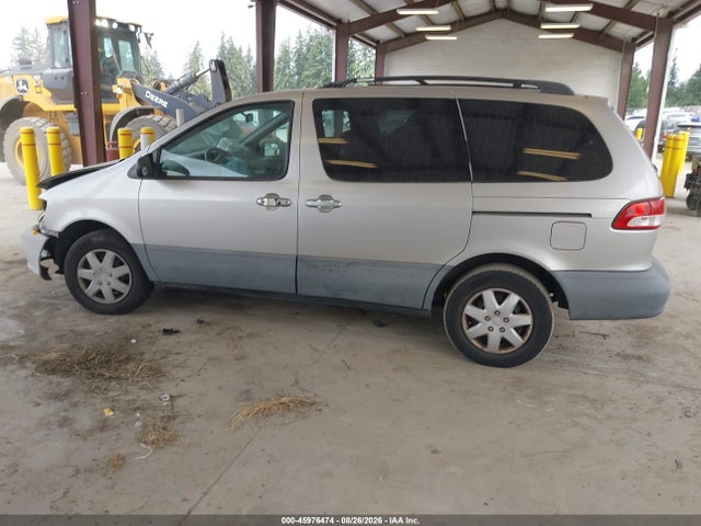 2001 Toyota Sienna Ce მანქანა იყიდება აუქციონზე, vin: 4T3ZF19C41U360006, აუქციონის ნომერი: 45976474