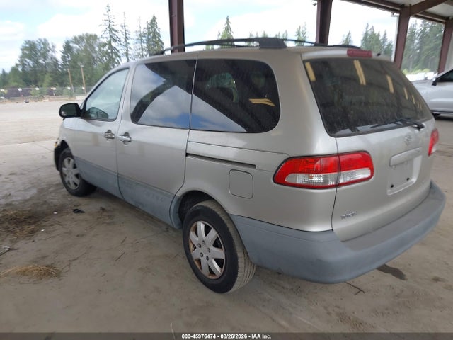 2001 Toyota Sienna Ce მანქანა იყიდება აუქციონზე, vin: 4T3ZF19C41U360006, აუქციონის ნომერი: 45976474
